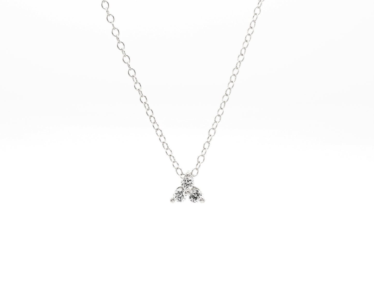3-Stone Diamond Pendant