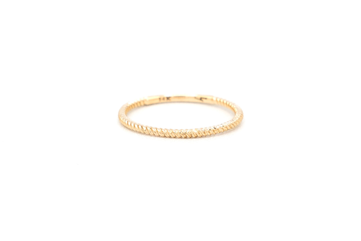 Twist Rope Stacking Ring
