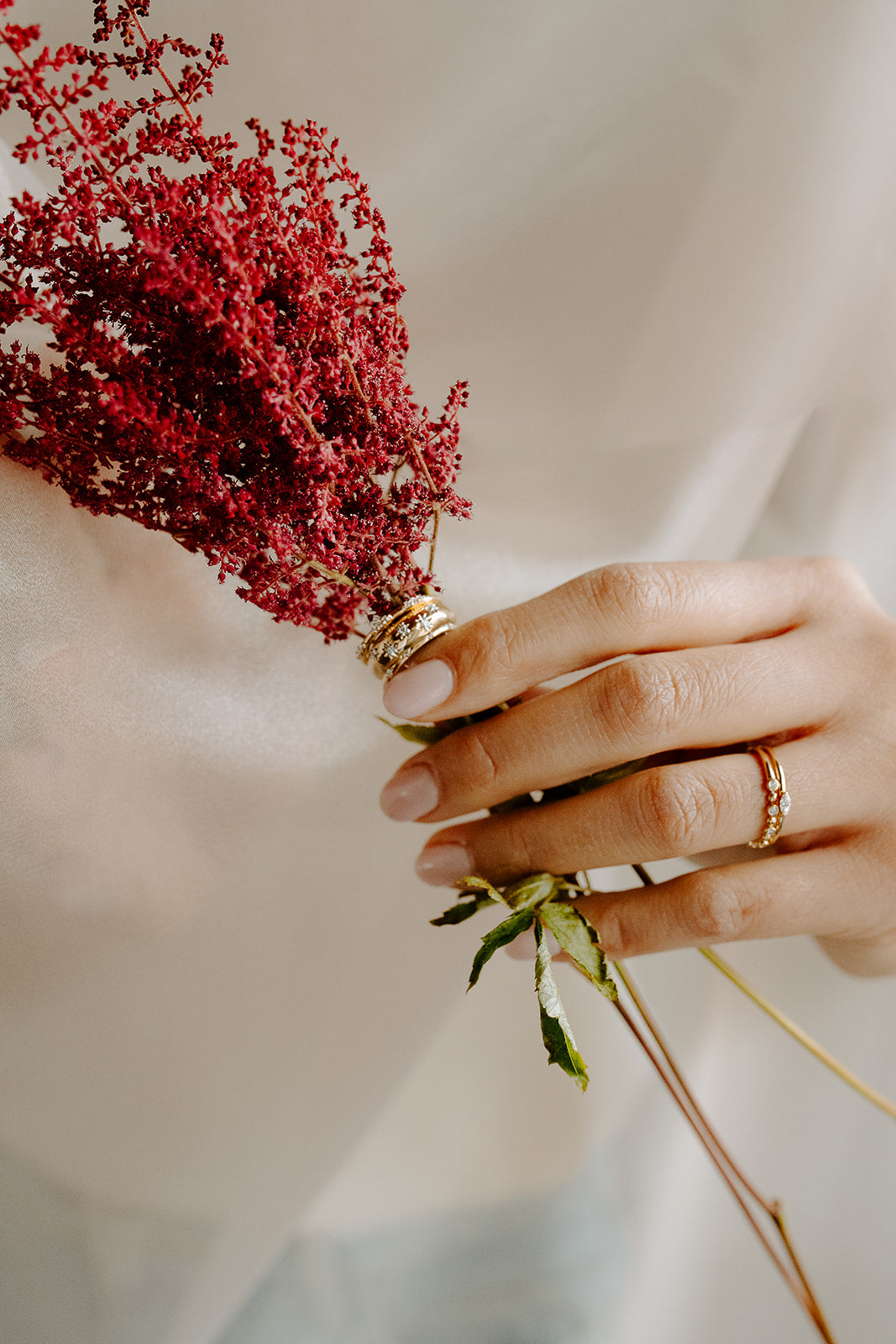 Chunky North Star Dome Diamond Ring