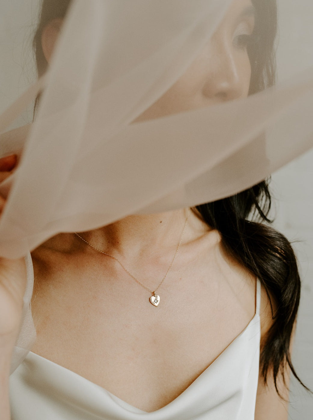 North Star Heart Pendant
