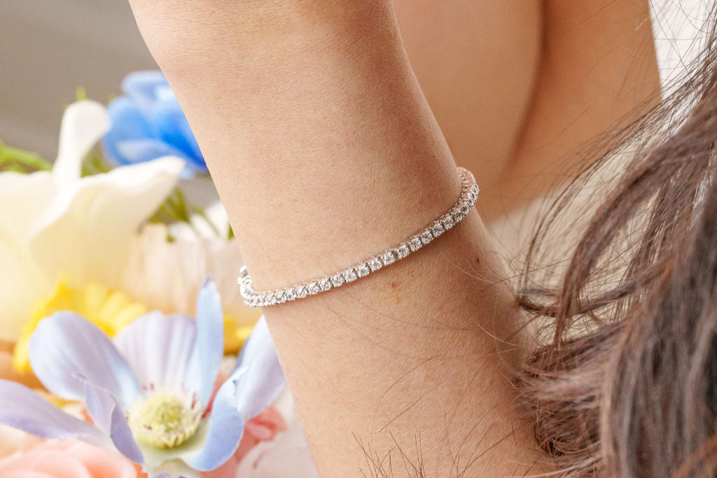 3 ct. Lab Grown Diamond Tennis Bracelet (7 inches)