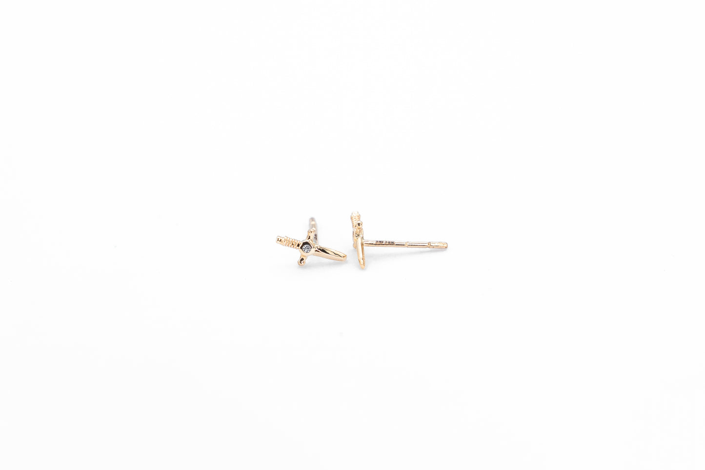Diamond Dagger Stud