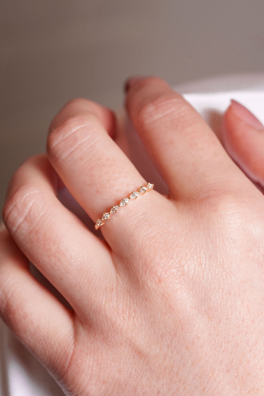 7-Stone Marquise Diamond Band